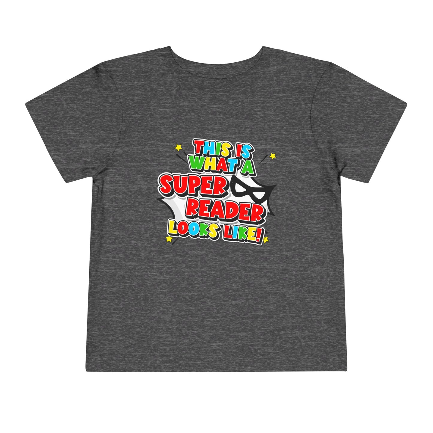 "This Is What a Super Reader Looks Like!" Kids' Tee
