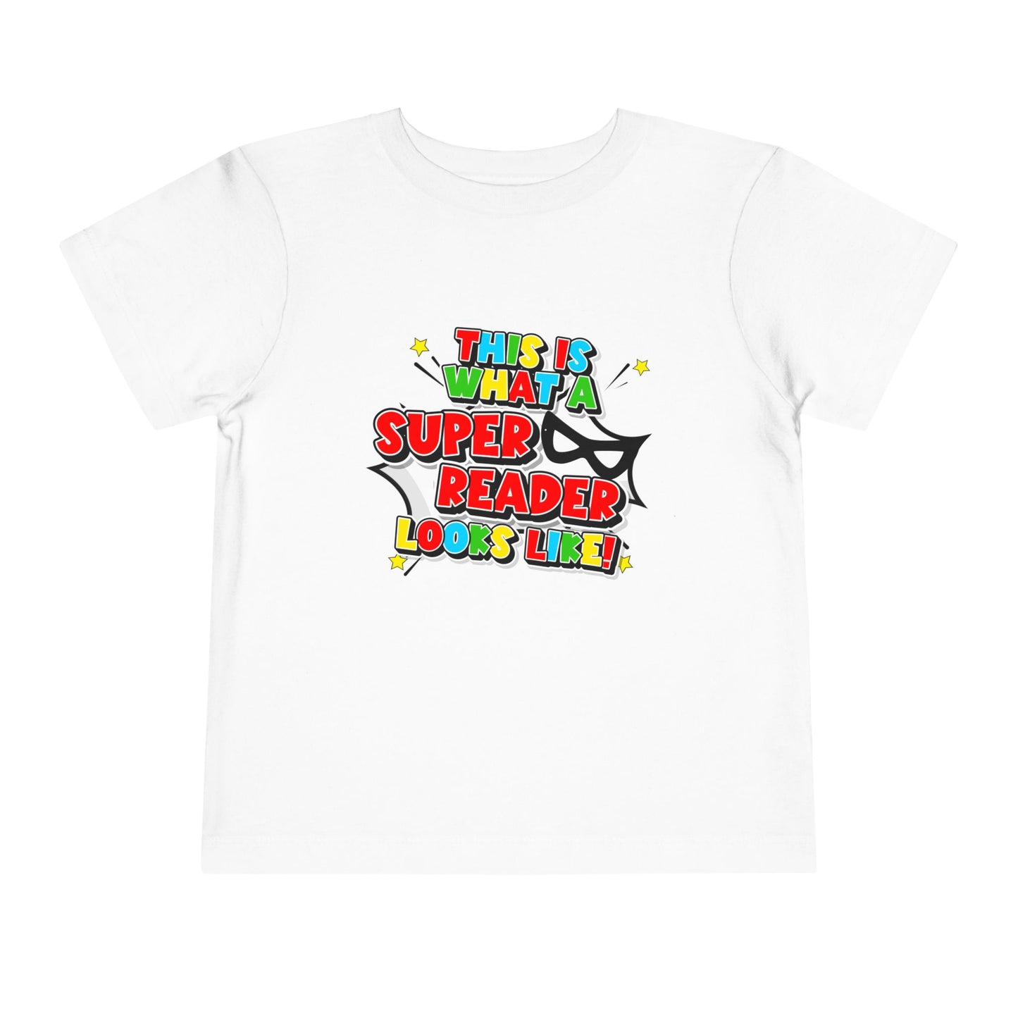 "This Is What a Super Reader Looks Like!" Kids' Tee