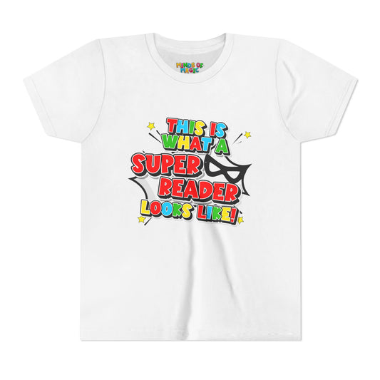Youth "This Is What a Super Reader Looks Like!" Tee