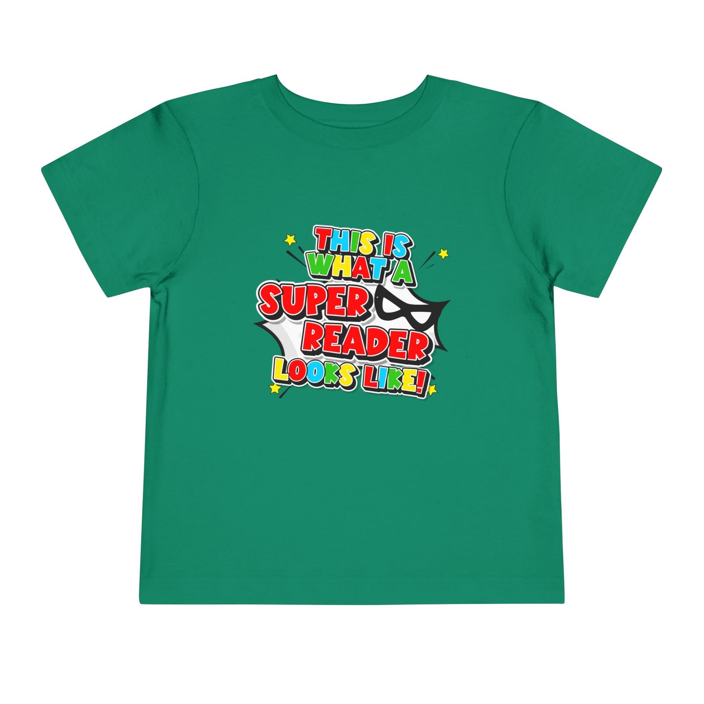 "This Is What a Super Reader Looks Like!" Kids' Tee