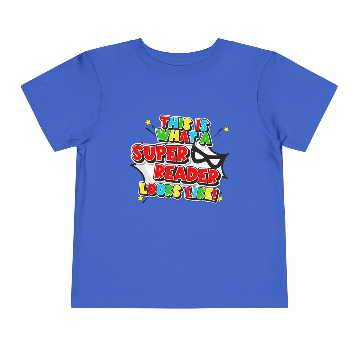 "This Is What a Super Reader Looks Like!" Kids' Tee
